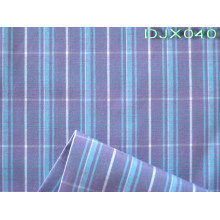 Checks Polyester Cotton Yarn Dyed Shirt Fabric Djx040